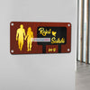 Best Couple Wooden Home Name Plates