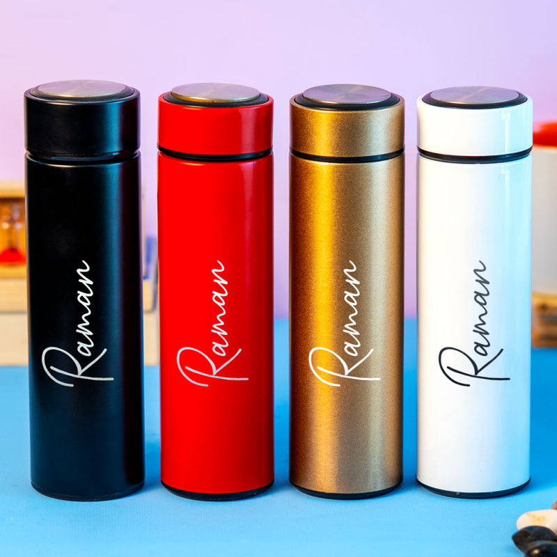 Red Stainless Steel Water Bottle | Love Craft Gifts