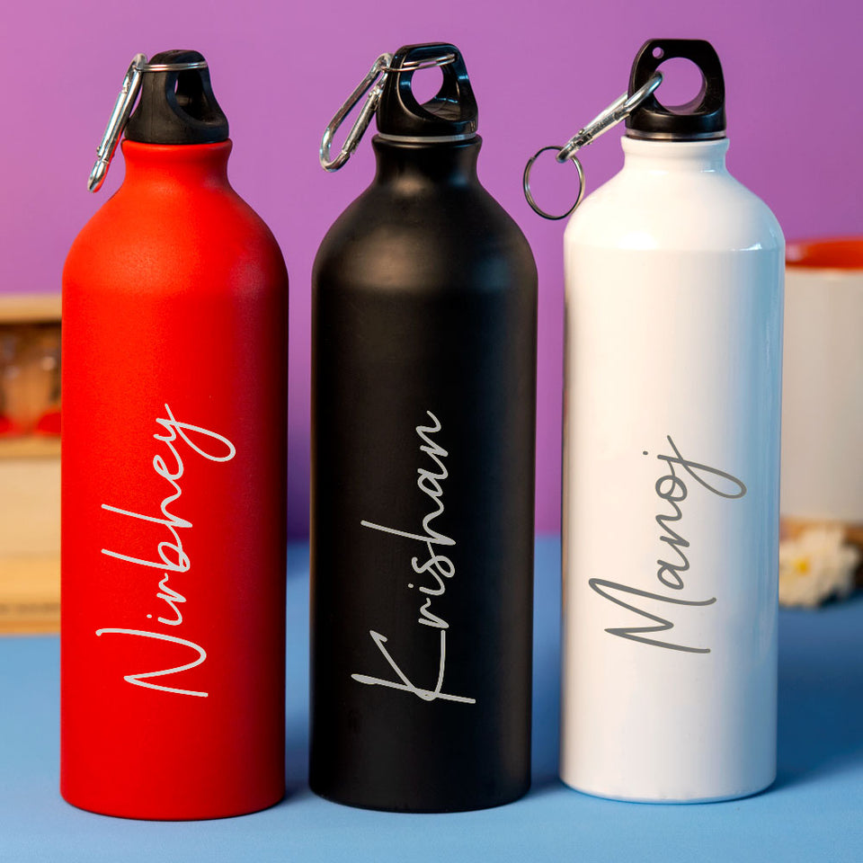 Red Stainless Sipper Water Bottle