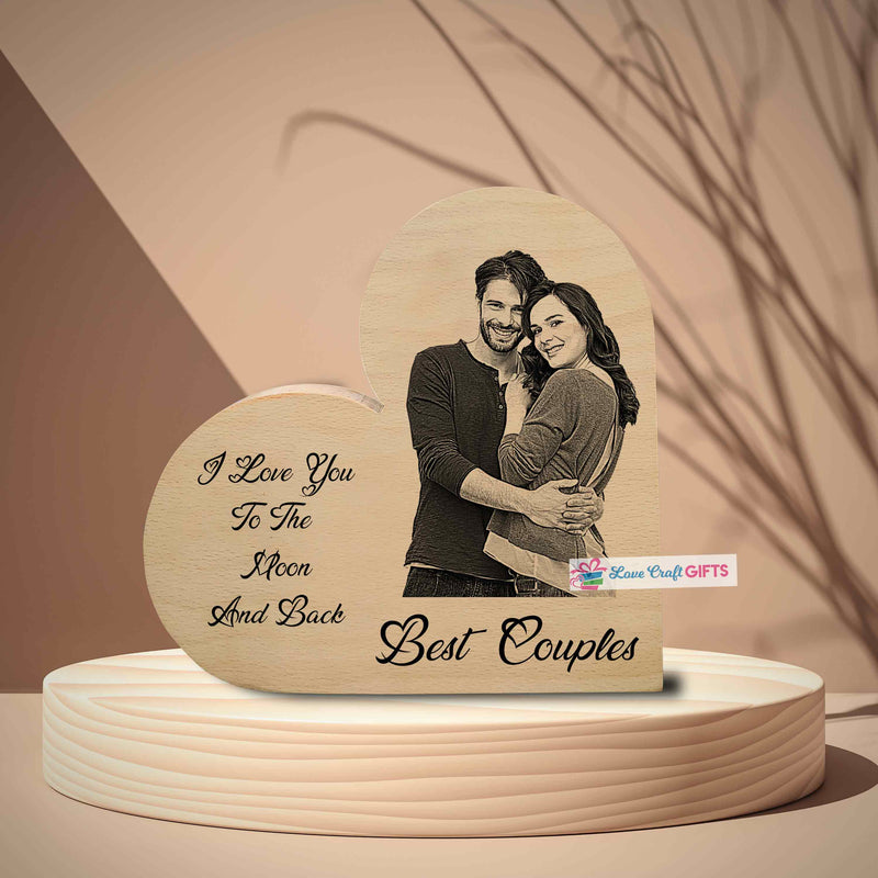 VALENTINE SPECIAL CUP AND WOODEN FRAME COMBO | love craft gift