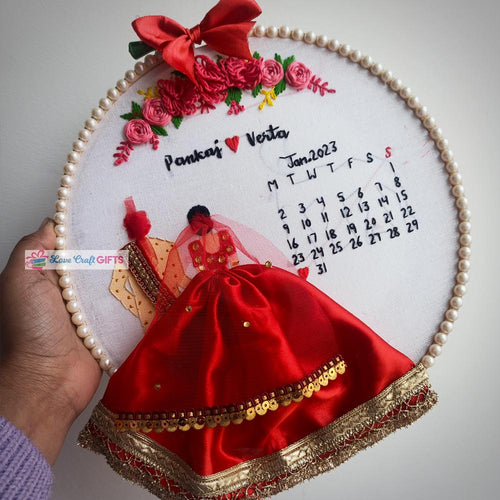 Special Embroidery Hoop For Couple | love craft gift