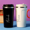 Black Stainless Steel Coffee Mug Or Water Bottle