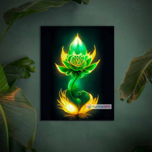 Special Colourful Flower Canvas Frame