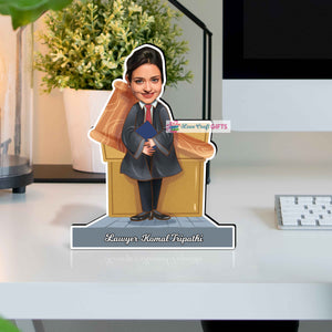 CUSTOMIZED LAWYER CARICATURE | love craft gift