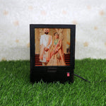 Customized Wooden Rotating Photo Lamp