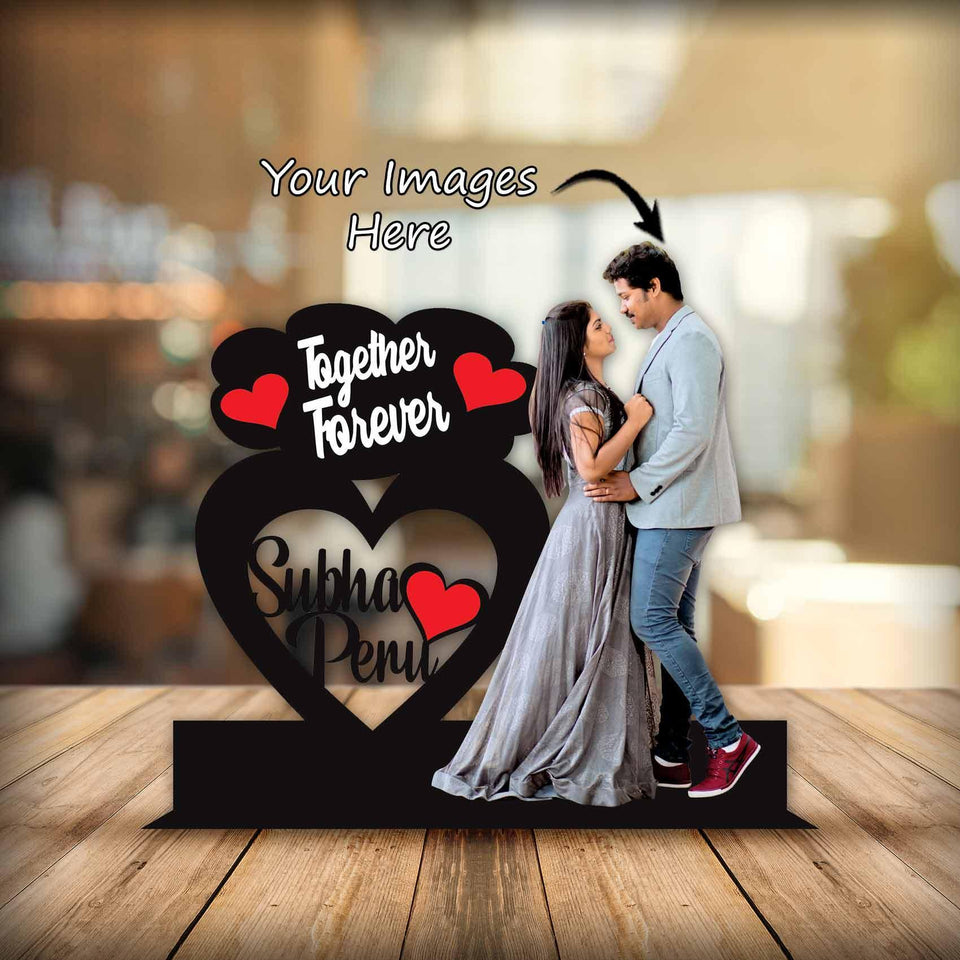 Personalized table top for couples