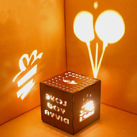 Happy Birthday Shadow Box | Love Craft Gift