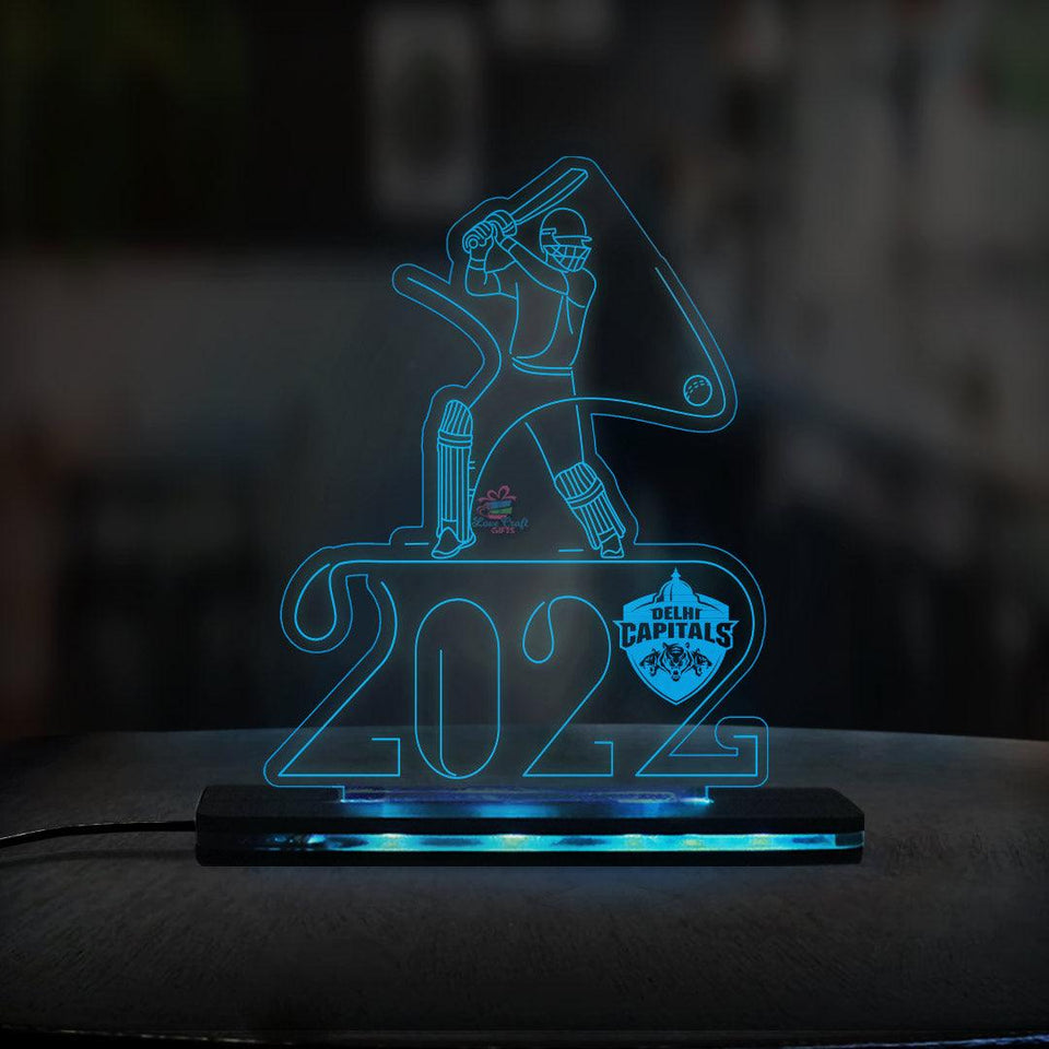 3d Acrylic Indian Premier League LED Lamp