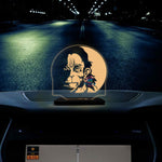 Hanuman Ji LED Car Dashboard Lamp – Premium Acrylic Bajrangbali Dashboard Light for Car Interior Decor, Spiritual Gift for Devotees & Divine Travel Companion | LoveCraftGifts™