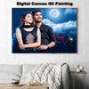 KARWA CHAUTH SPECIAL DIGITAL CANVAS OIL PAINTING - 1