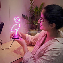 Neon Flamingo Led Table Lamp