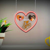 PERSONALIZED NEON LED HANGER love craft gift