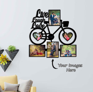 Cycle Wooden Photo Frame