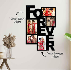 Forever Wooden Photo Frame With Name