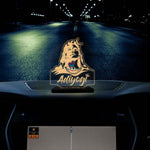 Adiyogi LED Car Dashboard Lamp – Premium Acrylic Shiva Dashboard Light for Car Interior Decor, Spiritual Gift for Shiv Bhakts & Divine Travel Companion | LoveCraftGifts™