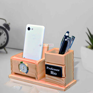 SPECIAL WOODEN PEN AND MOBILE STAND | love craft gift