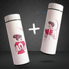 Valentine Special Temperature Water Bottle Combo
