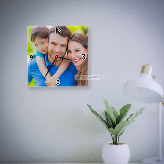 Square SublimationPhoto Wall Clock
