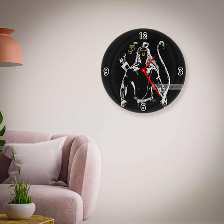 Mahadev Acrylic Photo Wall Clock