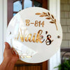 Acrylic Home Name Plates - love craft gift