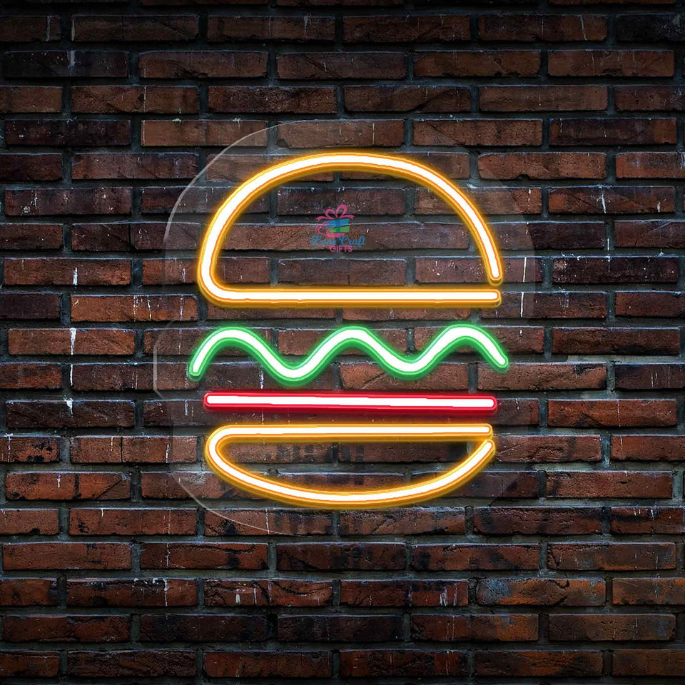 BURGER SPECIAL NEON LIGHTS - love craft gift