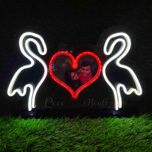 Neon Love Bird Table Lamp | Love Craft Gifts - 1