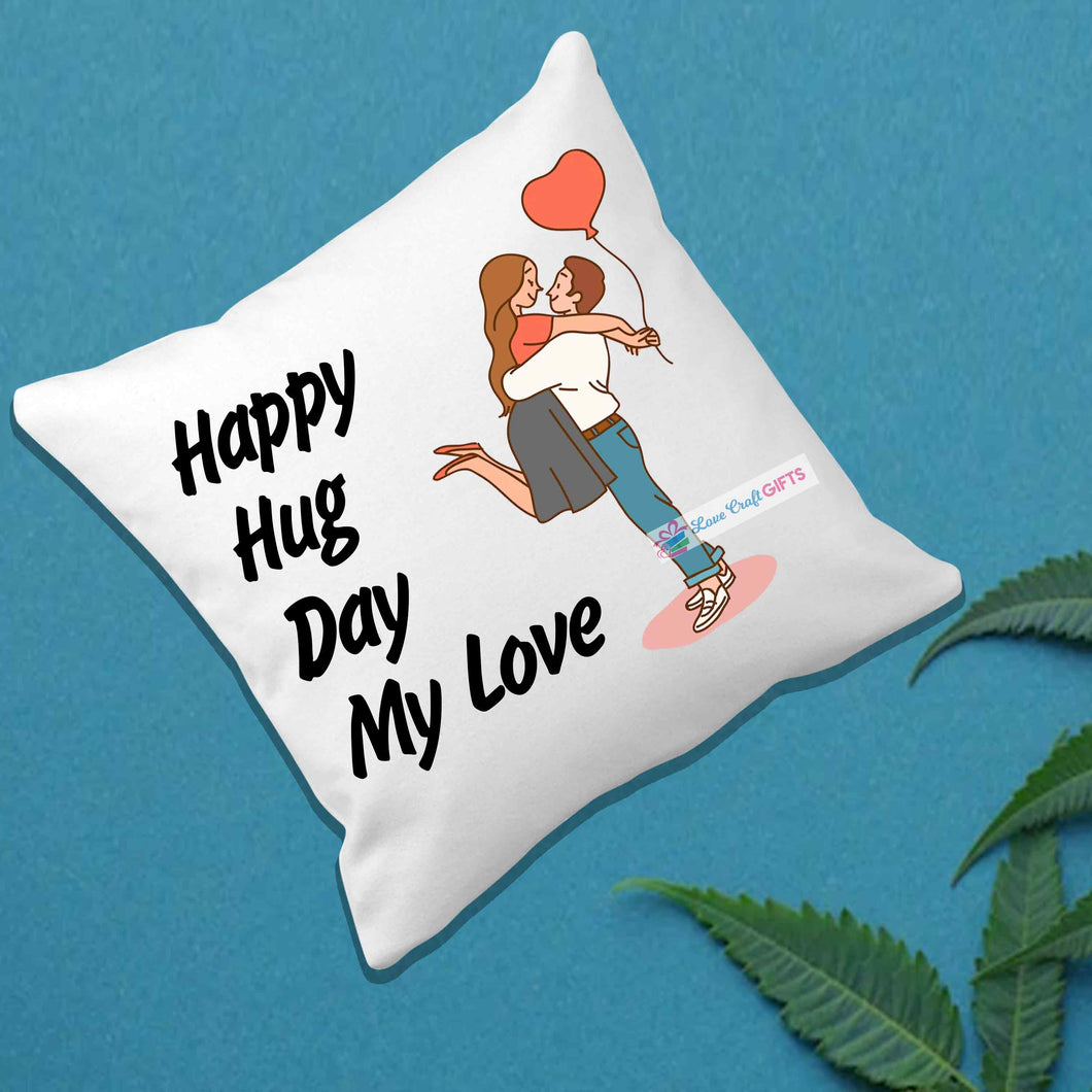 VALENTINE SPECIAL HUG DAY CUSHION | love craft gift