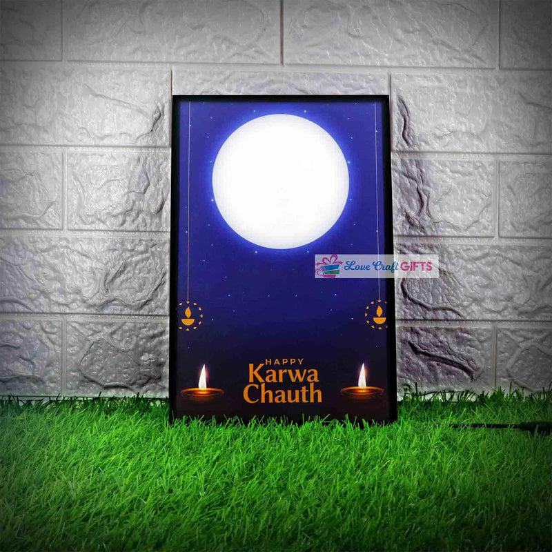 karwa chouth moonlight frame - 1