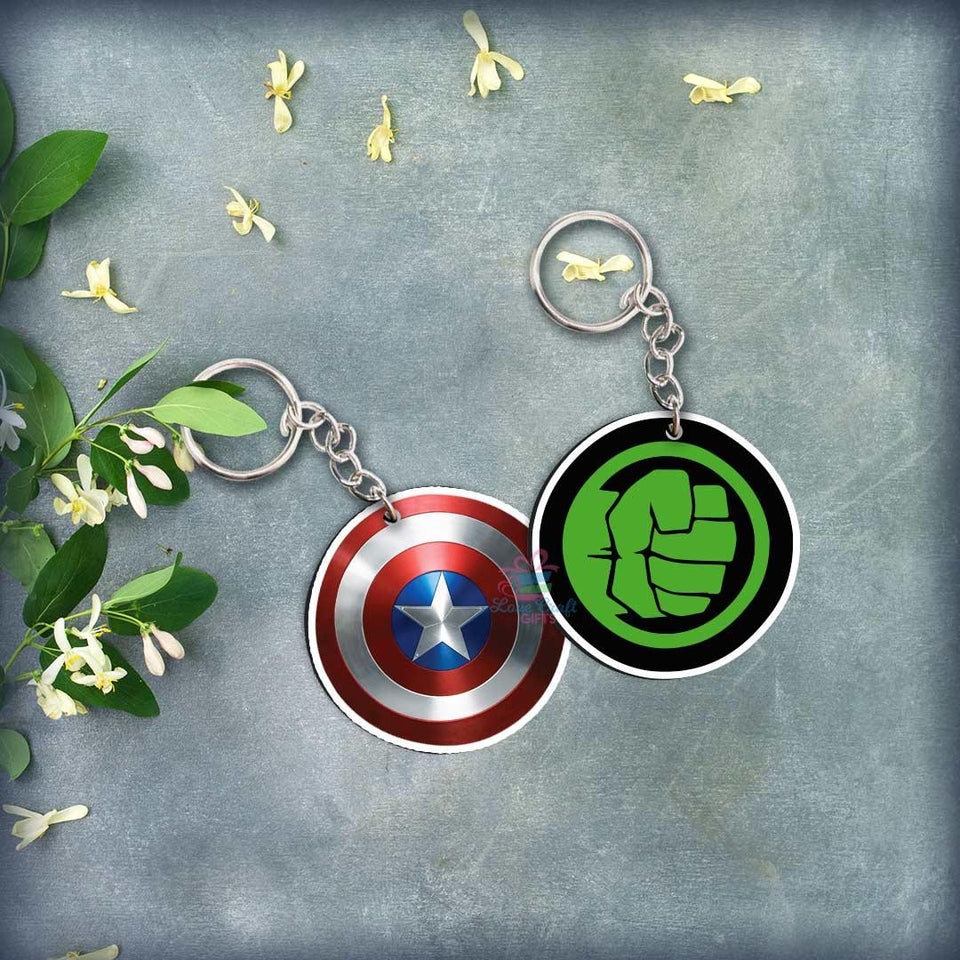 MARVEL SPECIAL KEYCHAIN - love craft gift