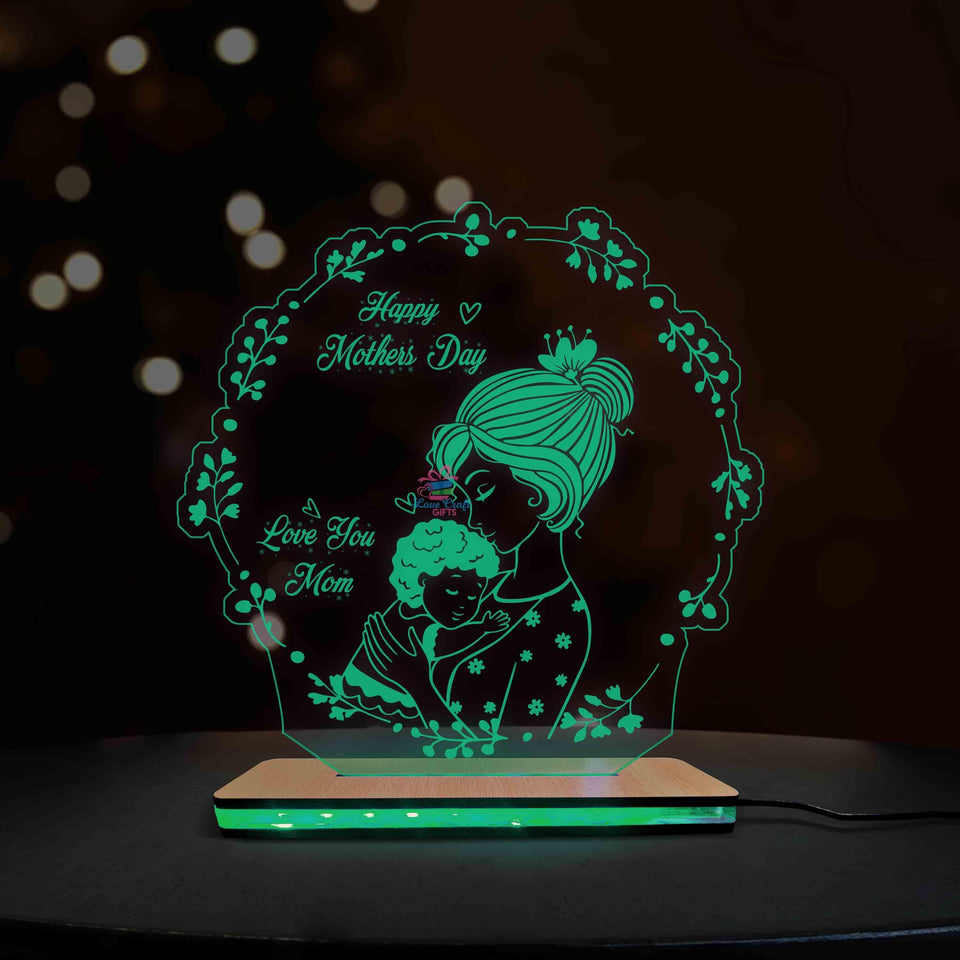 Mother's Day Special Acrylic LED Lamp