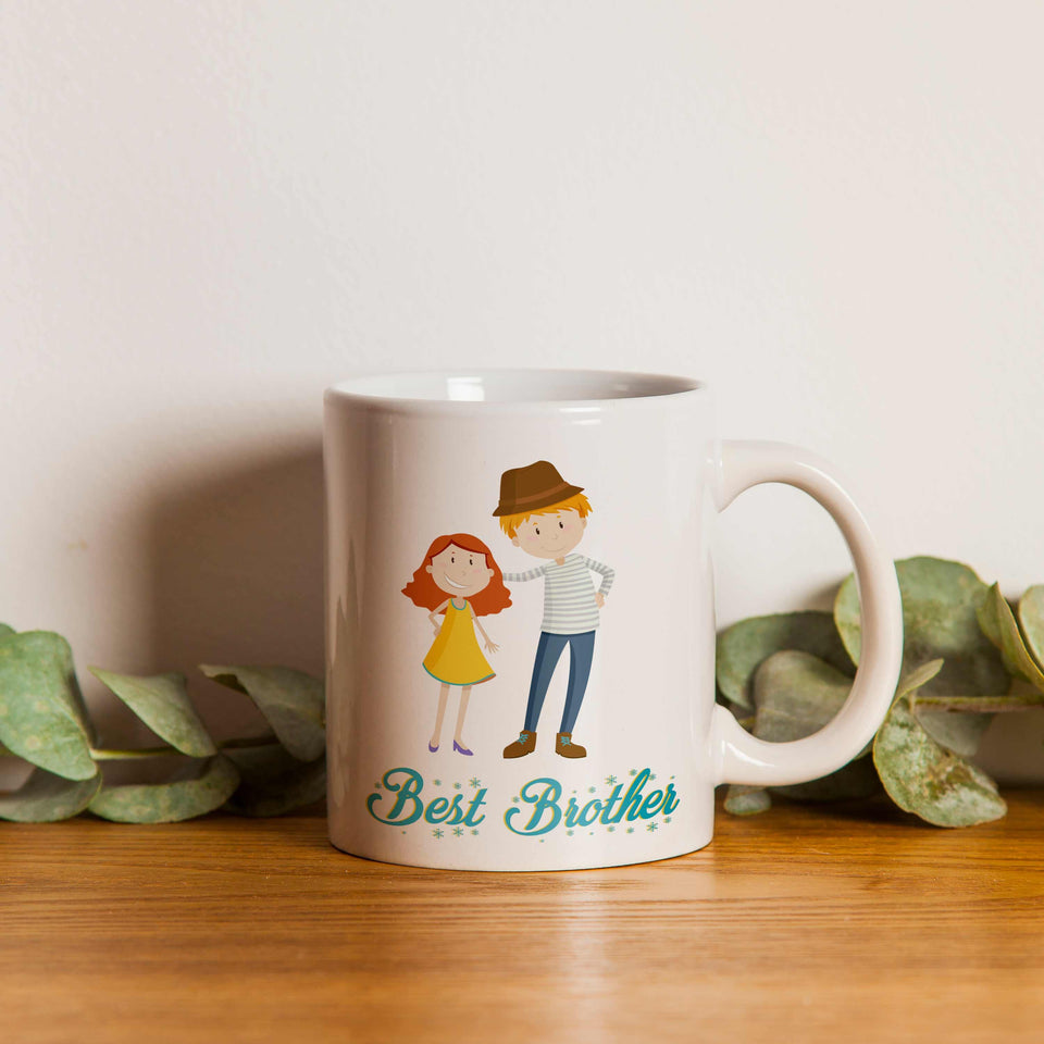 Personalized Brother Sister Mug - love craft gift