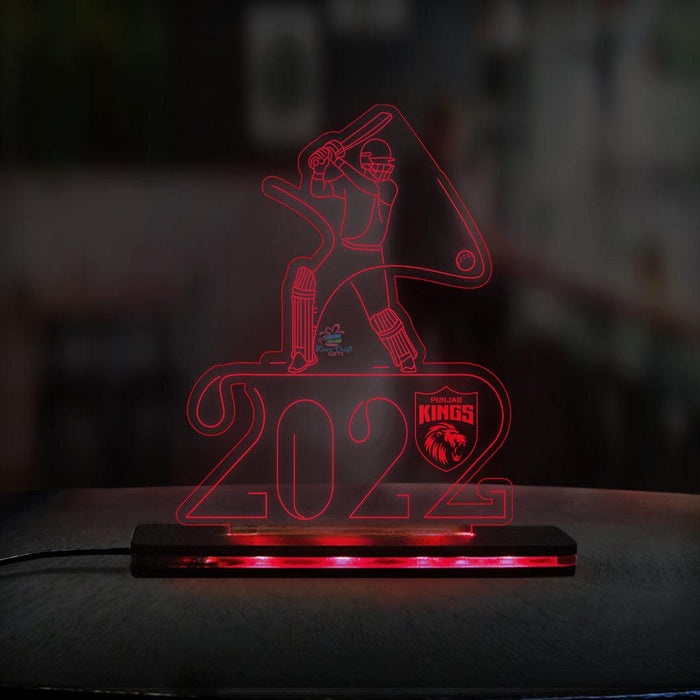 3d Acrylic Indian Premier League LED Lamp