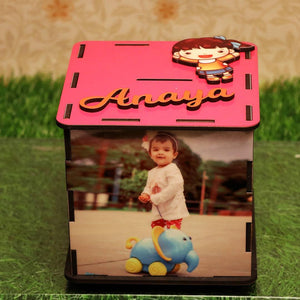 photo frame piggy bank | love craft gift