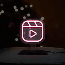 Neon Reels Led Table Lamp