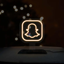 Neon Snapchat Led Table Lamp