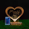 3d Acrylic Spotify Love LED Lamp