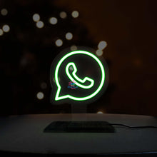Neon Whatsapp Led Table Lamp
