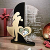 COUPLE WOODEN TABLE TOP - love craft gift